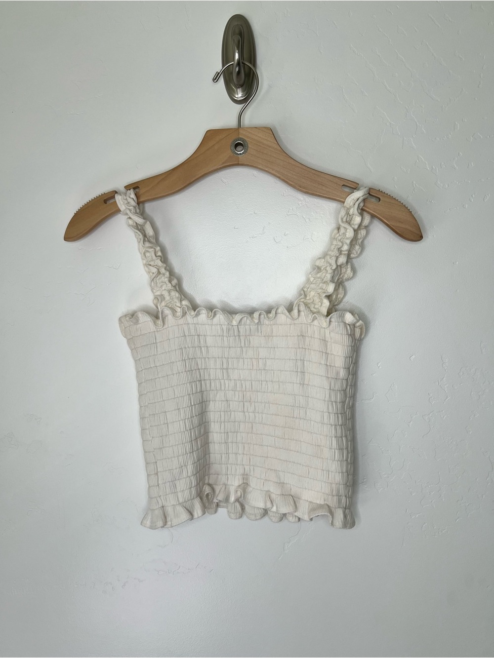 Reformation Smocked Ruffle Tank - Picture 2 of 4